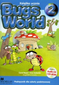 Bugs World 2. Podręcznik (+ CD-ROM) - okładka podręcznika