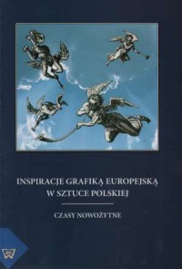 Inspiracje grafiką europejską - okładka książki