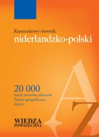 Kieszonkowy słownik niderlandzko-polski - okładka książki