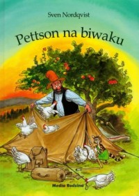 Pettson na biwaku - okładka książki