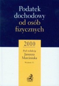 Podatek dochodowy od osób fizycznych - okładka książki