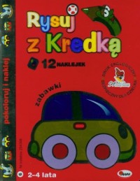 Rysuj z Kredką 6. Zabawki - okładka książki