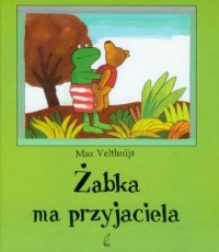 Żabka ma przyjaciela - okładka książki