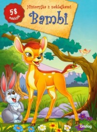 Bambi. Historyjka z naklejkami - okładka książki