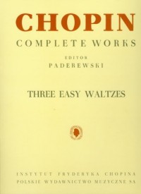 Chopin. Complete Works. Three esy - okładka książki