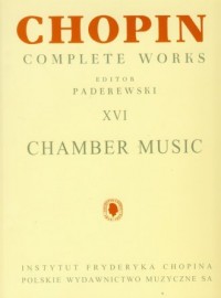 Chopin. Complete Works. Tom 16. - okładka książki