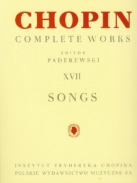 Chopin. Complete Works. Tom 17. - okładka książki