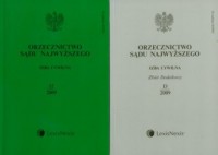 Orzecznictwo Sądu Najwyższego. - okładka książki