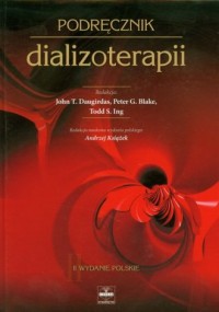 Podręcznik dializoterapii - okładka książki