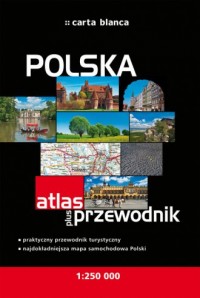 Polska. Atlas (+ przewodnik) - okładka książki