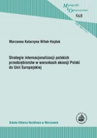 Strategie internacjonalizacji polskich - okładka książki