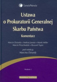 Ustawa o Prokuratorii Generalnej - okładka książki