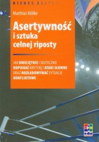 Asertywność i sztuka celnej riposty - okładka książki