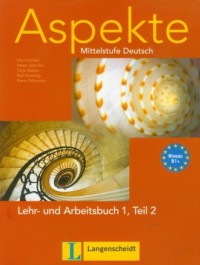 Aspekte 1. B1+ Lehr und Arbeitsbuch - okładka podręcznika