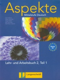 Aspekte 2. B2 Lehr und Arbeitsbuch - okładka podręcznika