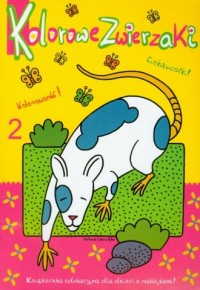 Kolorowe zwierzaki 2 - okładka książki