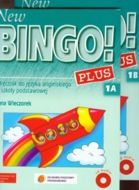 New Bingo! Plus 1 cz. A i B. Podręcznik - okładka podręcznika