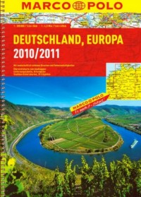 Niemcy Europa. Atlas drogowy 20102011 - okładka książki