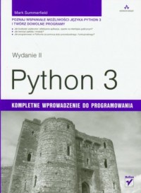 Python 3. Kompletne wprowadzenie - okładka książki