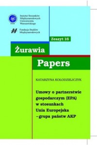 Umowy o partnerstwie gospodarczym - okładka książki