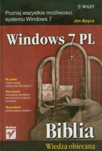 Windows 7 PL. Biblia - okładka książki