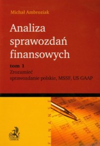 Analiza sprawozdań finansowych. - okładka książki