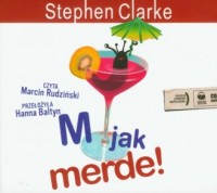M jak Merde (CD) - pudełko audiobooku