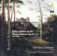 Piano Quintet op. 44, String Quartets - okładka płyty