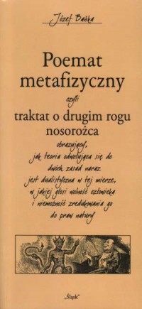 Poemat metafizyczny czyli traktat - okładka książki