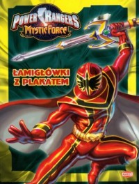 Power Rangers. Mystic Force (łamigłówki - okładka książki