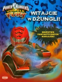 Power Rangers Witajcie w dżungli - okładka książki