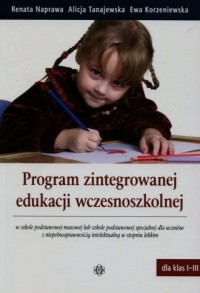Program zintegrowanej edukacji - okładka książki
