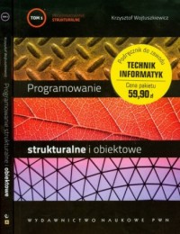 Programowanie strukturalne i obiektowe. - okładka podręcznika