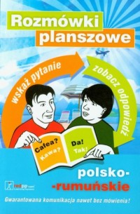 Rozmówki planszowe polsko-rumuńskie. - okładka książki