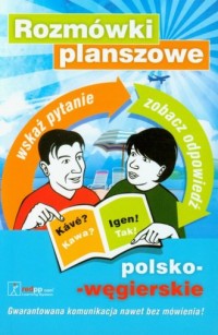 Rozmówki planszowe polsko-węgierskie. - okładka książki