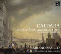 Sonate a violoncello solo, col - okładka płyty