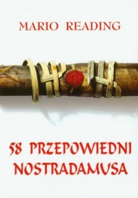 58 przepowiedni Nostradamusa - okładka książki