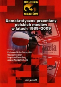 Demokratyczne przemiany polskich - okładka książki