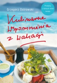 Kulinarne wspomnienia z wakacji - okładka książki