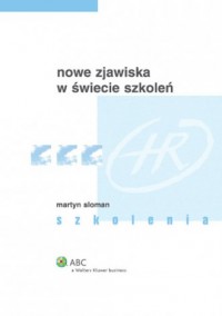 Nowe zjawiska w świecie szkoleń - okładka książki