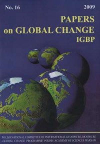 Papers on Global Change IGBP 16/2009 - okładka książki
