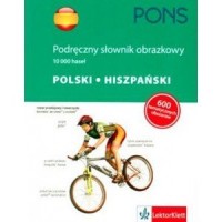 Podręczny słownik obrazkowy polski-hiszpański - okładka podręcznika