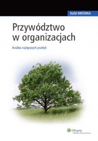 Przywództwo w organizacjach - okładka książki