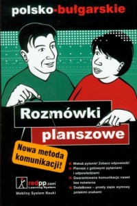 Rozmówki planszowe polsko-bługarskie - okładka książki