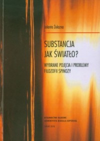 Substancja jak światło - okładka książki