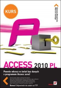 Access 2010 PL. Kurs - okładka książki