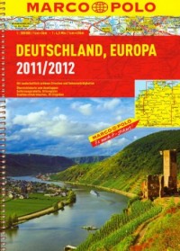 Deutschland Europa. Mapa Marco - okładka książki