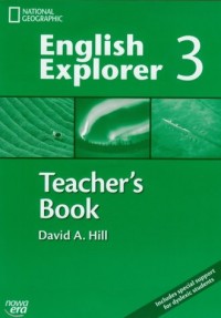 English Explorer 3. Teachers Book - okładka podręcznika
