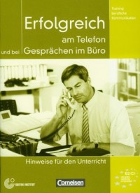 Erfolgreich am Telefon und bei - okładka książki