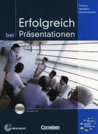 Erfolgreich bei Prasentationen - okładka książki